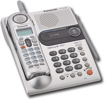 Panasonic Cordless Phone W/Talking Caller ID - My Tools for Living