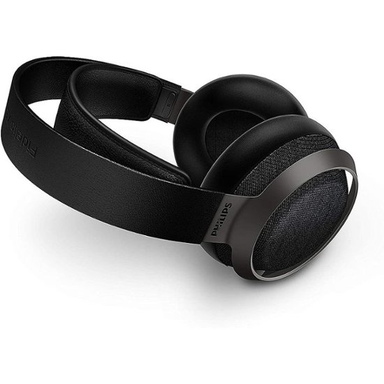 Philips – Wired Over-Ear Open Headphones – Black