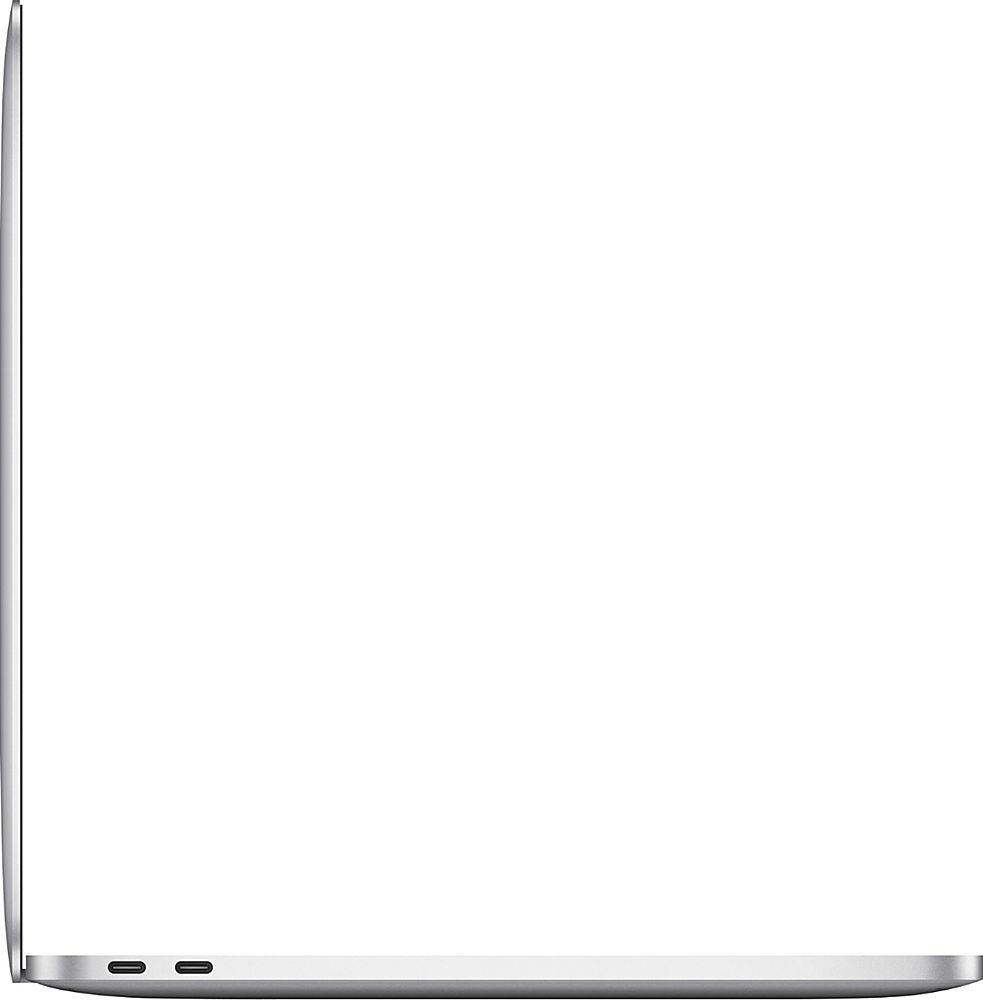 Angle View: Apple - Geek Squad Certified Refurbished MacBook Pro - 16" Display- Intel Core i7- 16GB Memory- AMD Radeon Pro 5300M - 512GB SSD - Silver