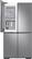 Alt View 14. Dacor - 22.8 Cu. Ft. 4-Door Flex French Door Counter Depth Refrigerator with Dual Reveal Doors and FlexZone - Stainless Steel.