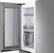 Alt View 32. Dacor - 22.8 Cu. Ft. 4-Door Flex French Door Counter Depth Refrigerator with Dual Reveal Doors and FlexZone - Stainless Steel.