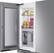 Alt View 33. Dacor - 22.8 Cu. Ft. 4-Door Flex French Door Counter Depth Refrigerator with Dual Reveal Doors and FlexZone - Stainless Steel.