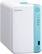 Left. QNAP - TS-251D-4G 2-Bay, Intel Celeron Apollo Lake J3355, 4GB DDR3L RAM, External Network Attached Storage (NAS) - White.