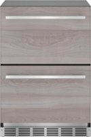 Thermador - 4.4 Cu. Ft. Built-In Double Drawer Under-Counter Refrigerator - Custom Panel Ready - Front_Zoom