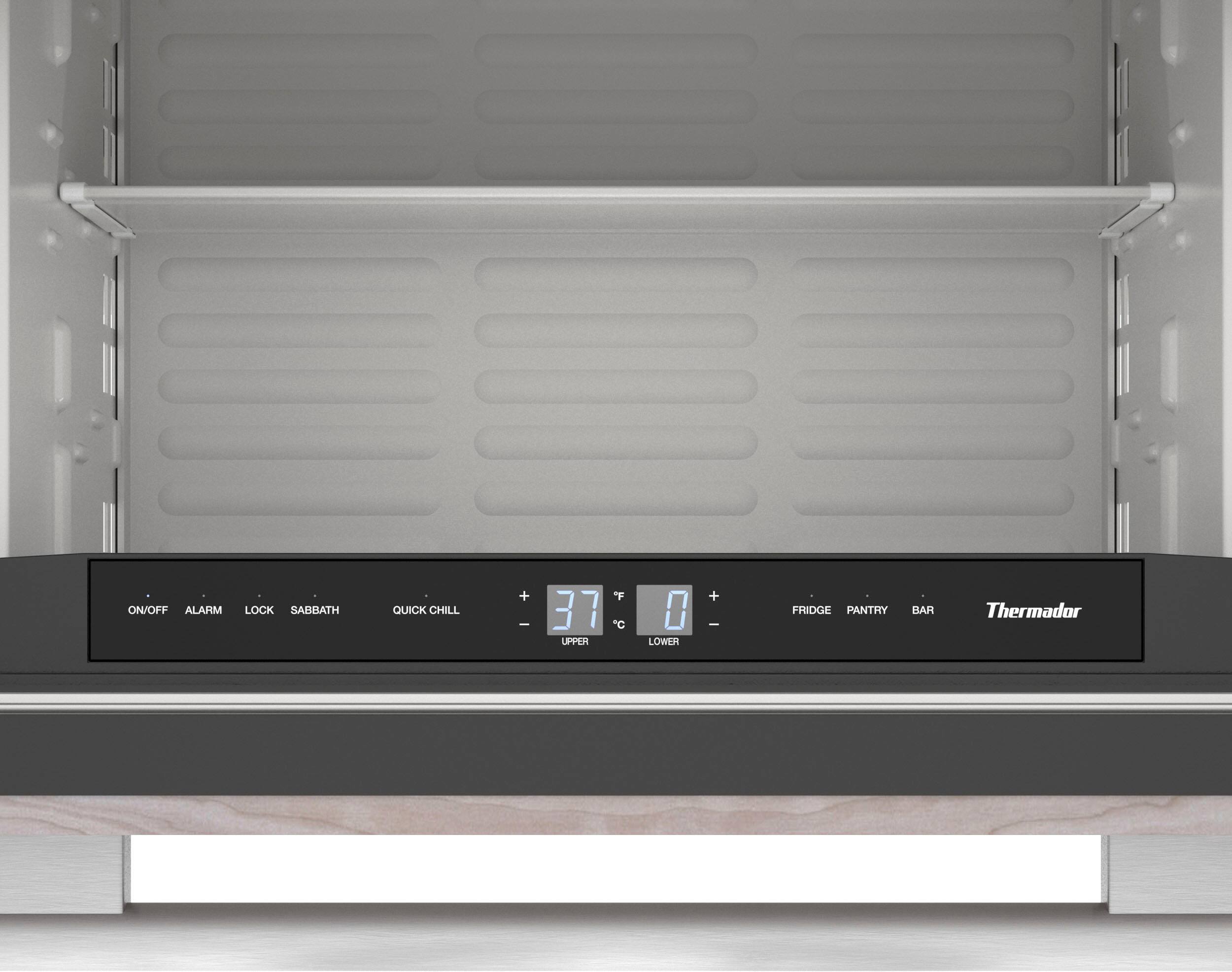 Thermador 4.4 Cu. Ft. Built In Double Drawer Under Counter Refrigerator