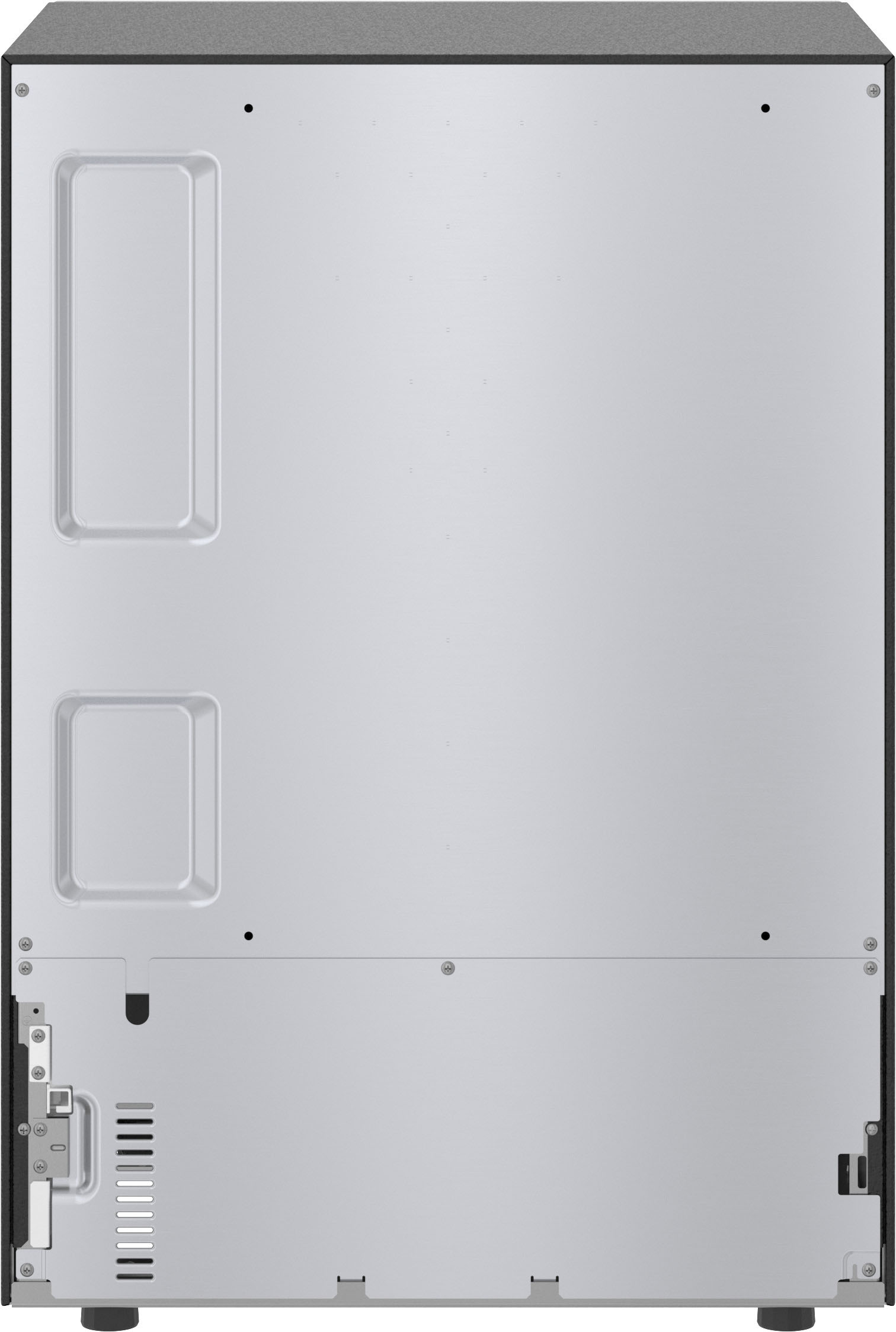 Left View: KitchenAid - 4.7 Cu. Ft. mini fridge - Custom Panel Ready