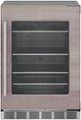 Thermador - 4.9 Cu. Ft. Built-In Under-Counter Glass Door Refrigerator, Right Hinged - Custom Panel Ready