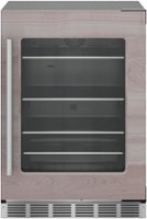 Thermador - 4.9 Cu. Ft. Built-In Under-Counter Glass Door Refrigerator, Right Hinged - Custom Panel Ready - Front_Zoom