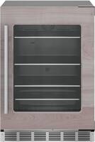 Thermador - 4.9 Cu. Ft. Built-in Under-Counter Glass Door Refrigerator, Right Hinged - Custom Panel Ready - Front_Zoom