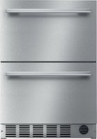 Thermador - Masterpiece Series 4.4 Cu. Ft. Built-In Double Drawer Under-Counter Refrigerator - Stainless Steel - Front_Zoom