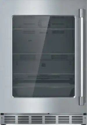 Front. Thermador - Professional Series 4.9 Cu. Ft. Built-In Under-Counter Refrigerator - Stainless Steel.