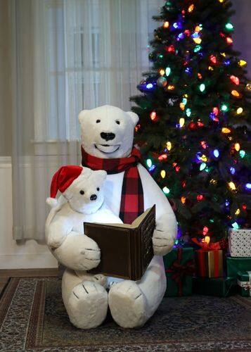 Seasonal Visions International - 36 Inch Storytelling Polar Pair with moving head