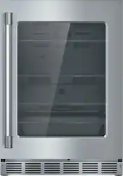 Thermador - Professional Series 4.9 Cu. Ft. Built-in Under-Counter Refrigerator - Stainless Steel - Front_Zoom