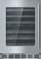 Thermador - Masterpiece Series 41-Bottle Built-In Wine Refrigerator - Stainless steel - Front_Zoom