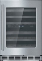 Thermador - Masterpiece Series 41-Bottle Built-In Wine Refrigerator - Stainless Steel - Front_Zoom