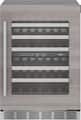 Thermador - Freedom Collection 41-Bottle Built-In Wine Refrigerator - Custom Panel Ready
