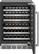 Alt View 11. Thermador - Freedom Collection 41-Bottle Built-In Wine Refrigerator - Custom Panel Ready.