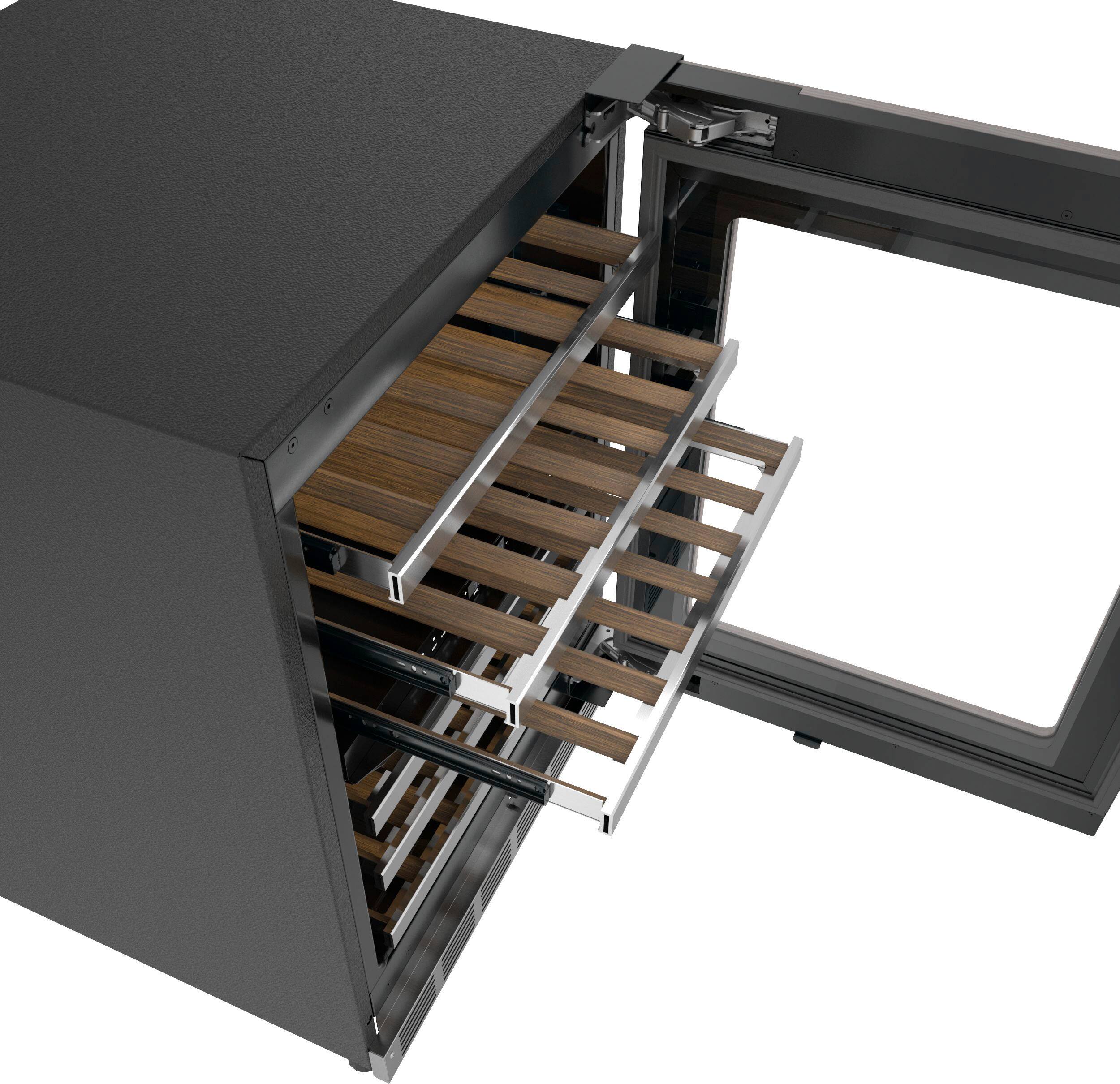 Alt View 13. Thermador - Freedom Collection 41-Bottle Built-In Wine Refrigerator - Custom Panel Ready.