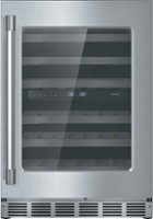 Thermador - Professional Series 41-Bottle Built-In Wine Refrigerator - Stainless Steel - Front_Zoom