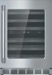 Thermador - Professional Series 41-Bottle Built-In Wine Refrigerator - Stainless Steel - Front_Zoom