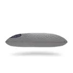 Front. Bedgear - Cosmo 0.0 Pillow (20x26) - Gray.
