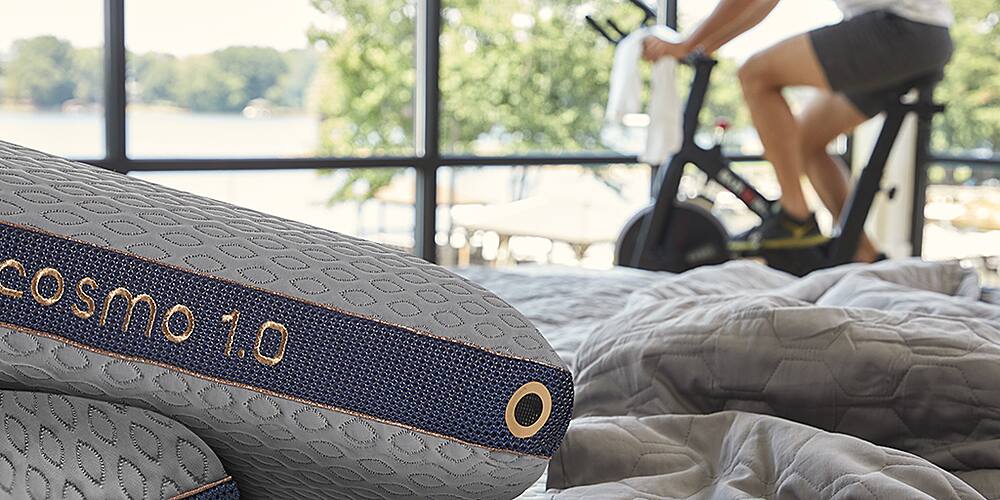 Alt View 14. Bedgear - Cosmo 0.0 Pillow (20x26) - Gray.