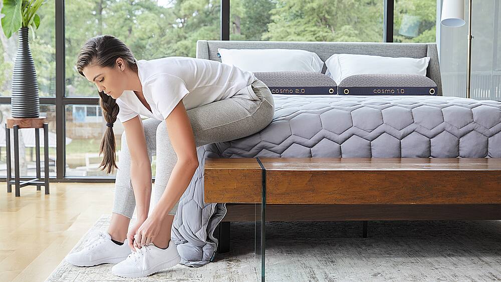 Alt View 16. Bedgear - Cosmo 0.0 Pillow (20x26) - Gray.
