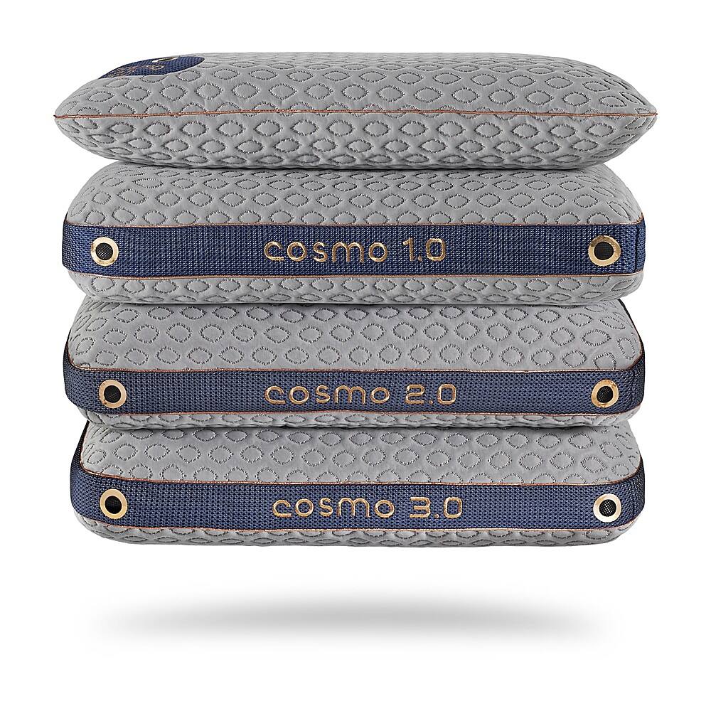 Alt View 14. Bedgear - Cosmo 3.0 Pillow (20x 26) - Gray.
