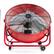 Alt View 13. VieAir - 24 Inch Commercial Floor Drum Fan - Red.