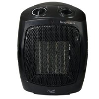 VieAir - Portable Heater - Black - Front_Zoom