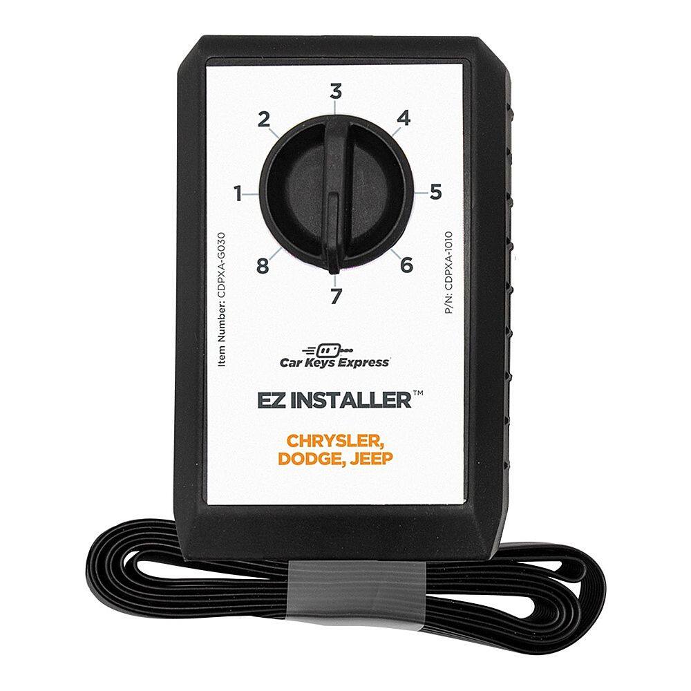 Alt View 12. Car Keys Express - Chrysler, Dodge, and Jeep Simple Key - 3 Button Fobik with Emergency Key Insert.