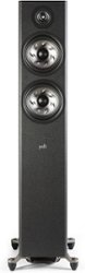Polk Audio - Polk Reserve Series R600 Floorstanding Tower Speaker, New 1" Pinnacle Ring Tweeter & Dual 6.5" Turbine Cone Woofers - Black - Front_Zoom