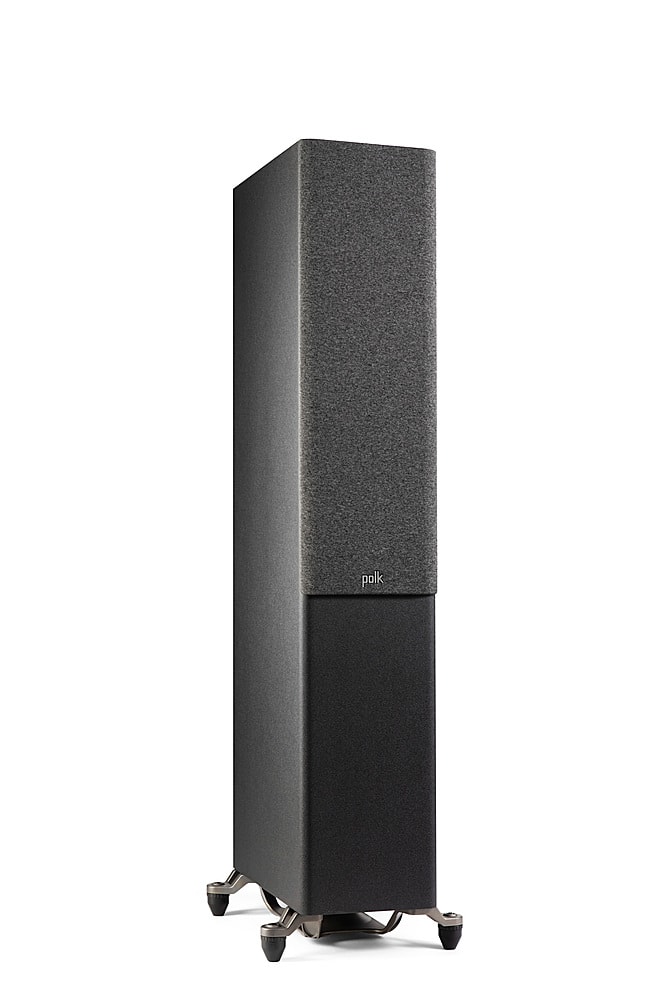 Alt View 13. Polk Audio - Polk Reserve Series R600 Floorstanding Tower Speaker, New 1" Pinnacle Ring Tweeter & Dual 6.5" Turbine Cone Woofers - Black.