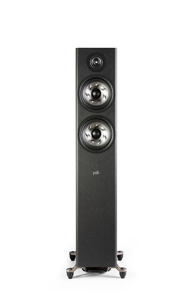 Alt View 18. Polk Audio - Polk Reserve Series R600 Floorstanding Tower Speaker, New 1" Pinnacle Ring Tweeter & Dual 6.5" Turbine Cone Woofers - Black.