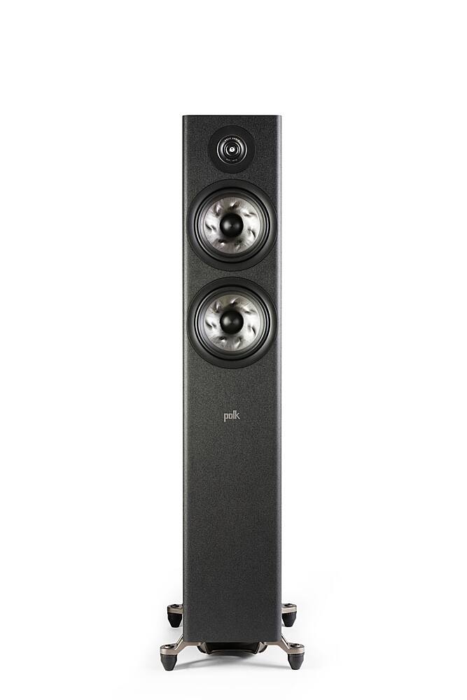 Alt View 18. Polk Audio - Polk Reserve Series R600 Floorstanding Tower Speaker, New 1" Pinnacle Ring Tweeter & Dual 6.5" Turbine Cone Woofers - Black.