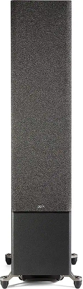 Front. Polk Audio - Polk Reserve R700 Tower Speaker, 1" Pinnacle Ring Tweeter, Dual 6.5" Turbine Cone Woofers & Dual 8" Long-Throw Drivers - Black.