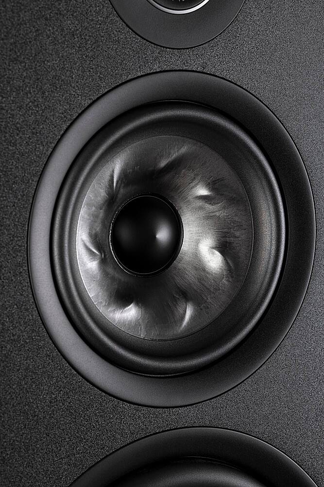 Alt View 11. Polk Audio - Polk Reserve R700 Tower Speaker, 1" Pinnacle Ring Tweeter, Dual 6.5" Turbine Cone Woofers & Dual 8" Long-Throw Drivers - Black.