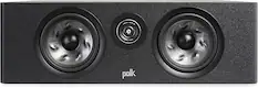 Front. Polk Audio - Polk Reserve Series R400 Large Center Channel Loudspeaker, New 1" Pinnacle Ring Tweeter & Dual 6.5" Turbine Cone Woofers - Black.