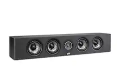 Front. Polk Audio - Polk Reserve R350 Left/Right/Center Surround Speaker, New 1" Pinnacle Ring Tweeter & Four 4" Turbine Cone Woofers - Black.