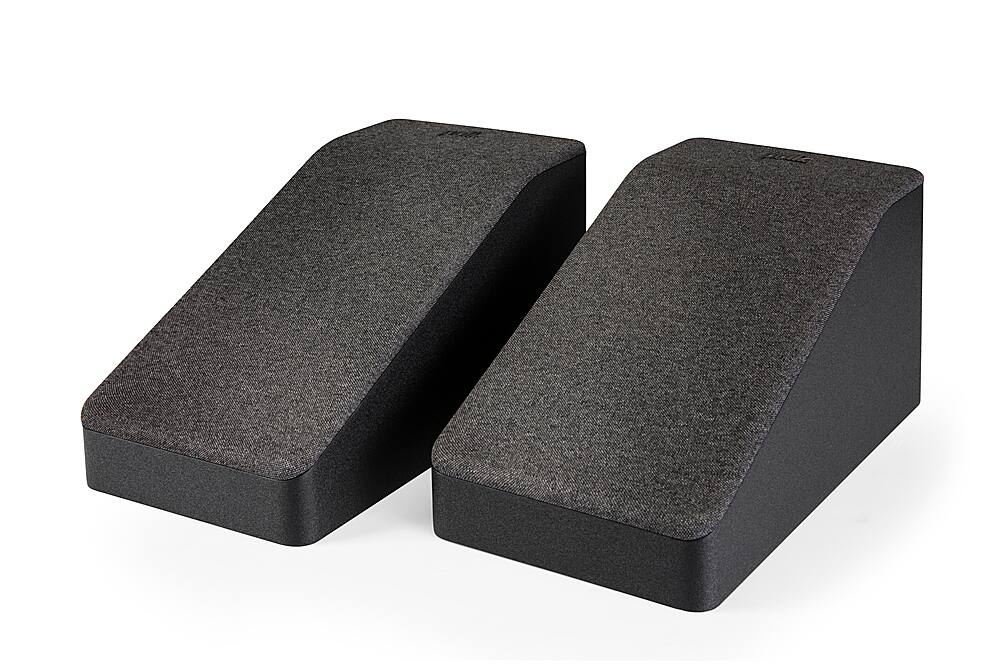 Angle. Polk Audio - Polk Reserve R900 Height Module Speaker for 3D, Immersive Sound, 1" Pinnacle Ring Tweeter & 4" Turbine Cone Woofer - Black.
