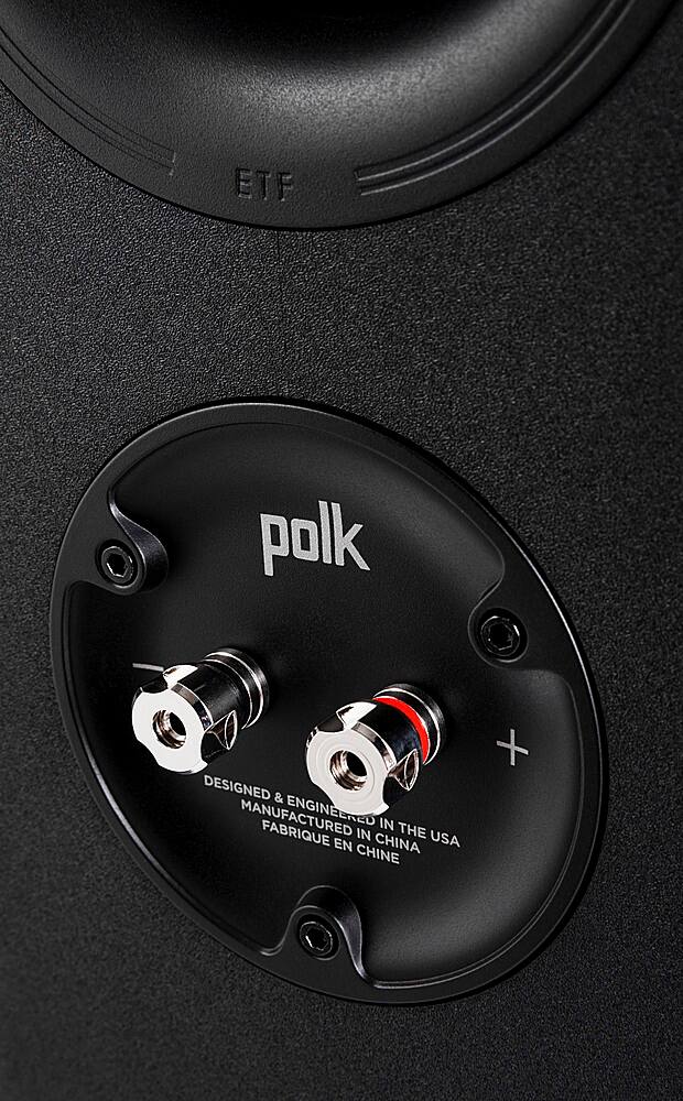 Alt View 12. Polk Audio - Polk Reserve Series R500 Floorstanding Tower Speaker, New 1" Pinnacle Ring Tweeter & Dual 5.25" Turbine Cone Woofers - Black.