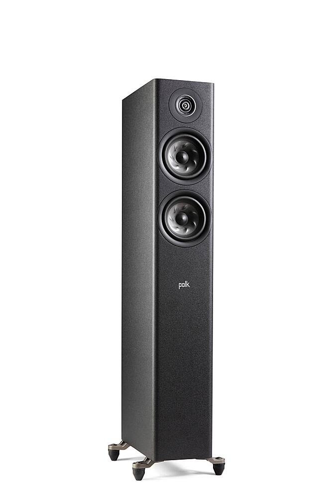 Alt View 15. Polk Audio - Polk Reserve Series R500 Floorstanding Tower Speaker, New 1" Pinnacle Ring Tweeter & Dual 5.25" Turbine Cone Woofers - Black.