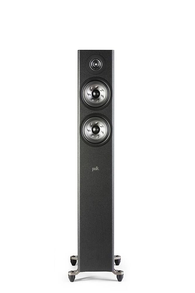 Alt View 17. Polk Audio - Polk Reserve Series R500 Floorstanding Tower Speaker, New 1" Pinnacle Ring Tweeter & Dual 5.25" Turbine Cone Woofers - Black.