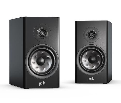 Polk Audio Reserve 100 Compact Bookshelf Speaker - Pair (Black)