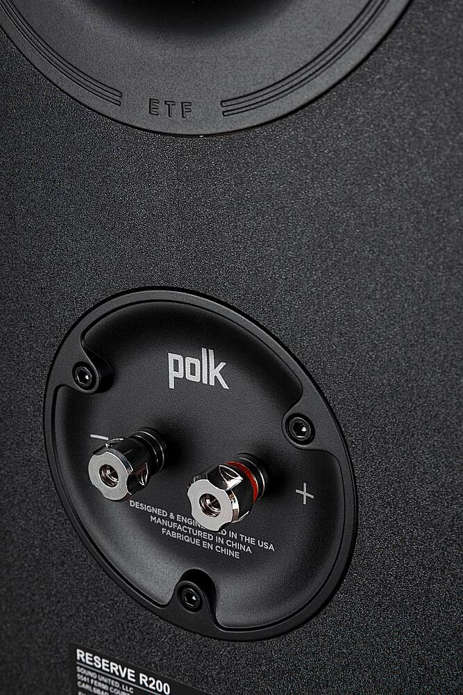 Polk Audio Reserve R200 Large Bookshelf Speaker for Dynamic, Detailed Home  Theater Audio, 1 Pinnacle Ring Tweeter & 6.5 Turbine Cone Woofer, Dolby