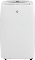 GE - 350 Sq. Ft. Portable Air Conditioner - White - Front_Zoom