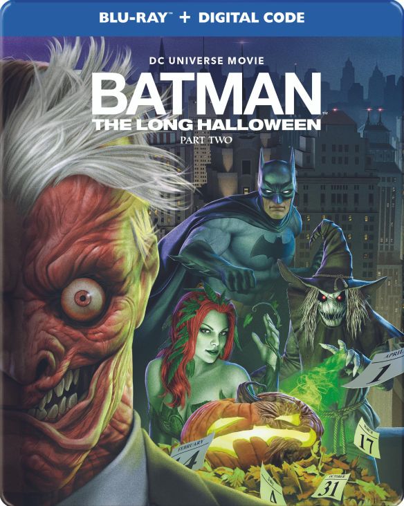 Batman: The Long Halloween - Part Two [SteelBook] [Includes Digital Copy] [Blu-ray] [2021]