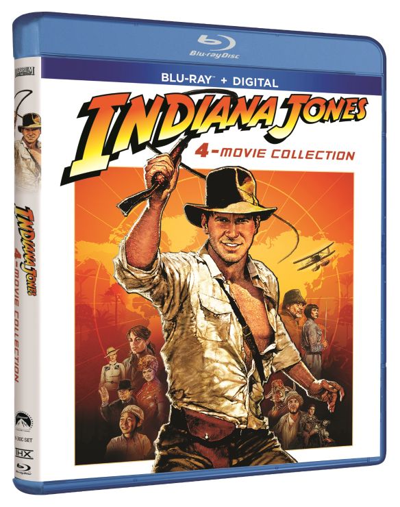  Indiana Jones 4-Movie Collection [Includes Digital Copy] [Blu-ray]