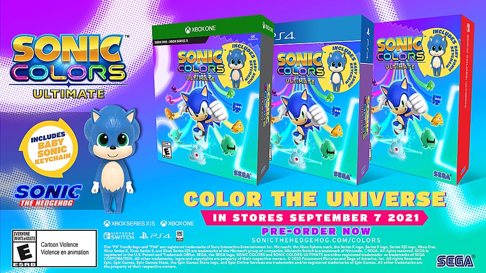 Sonic Colors: Ultimate on PS4 — price history, screenshots, discounts • USA