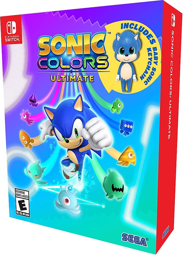 Front. SEGA - Sonic Colors Ultimate.